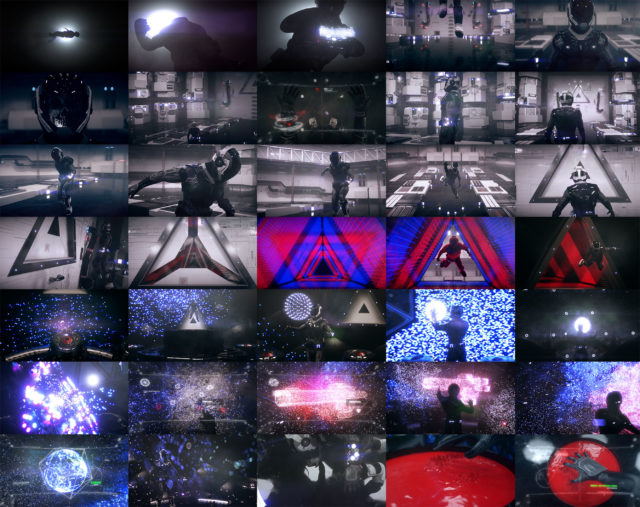 Ethos video frames grid